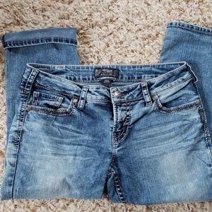 Silver Jean's Aiko capri